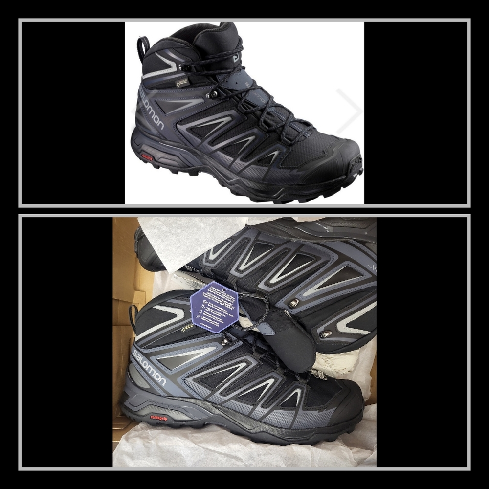 SALOMON NIB Men's  X Ultra Pioneer Mid Gore Tex Hiking Boot | Size 12.5EEE